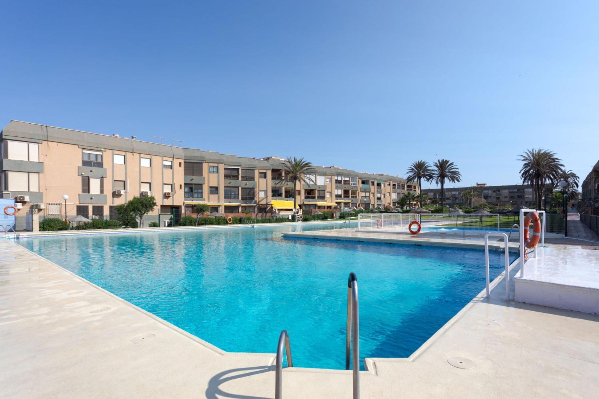 Ferienwohnung Loft primera línea playa, Cabo de Gata, Wifi Retamar  Exterior foto