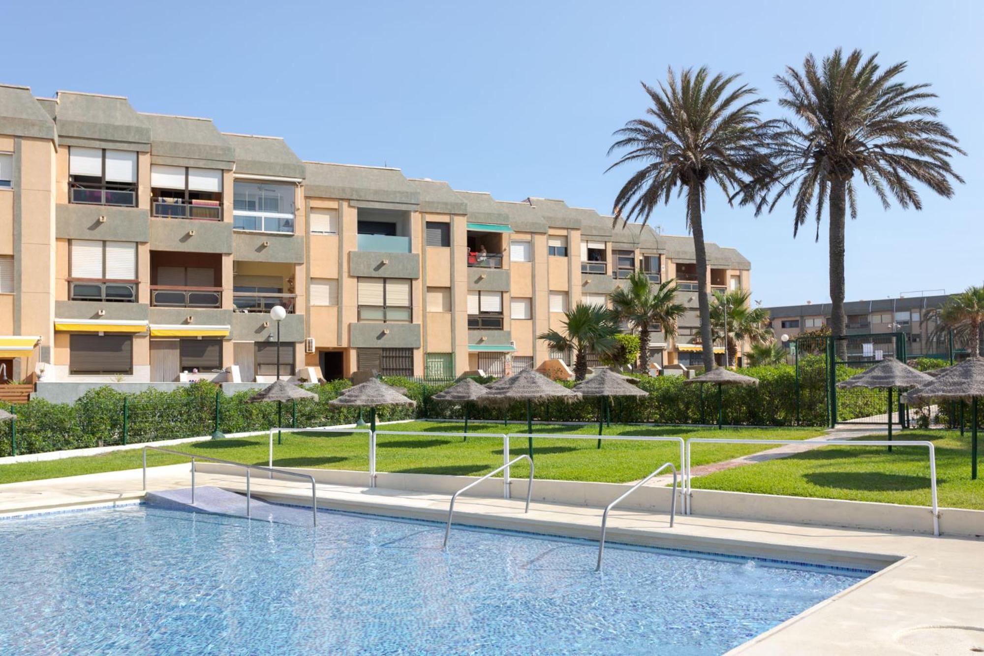 Ferienwohnung Loft primera línea playa, Cabo de Gata, Wifi Retamar  Exterior foto